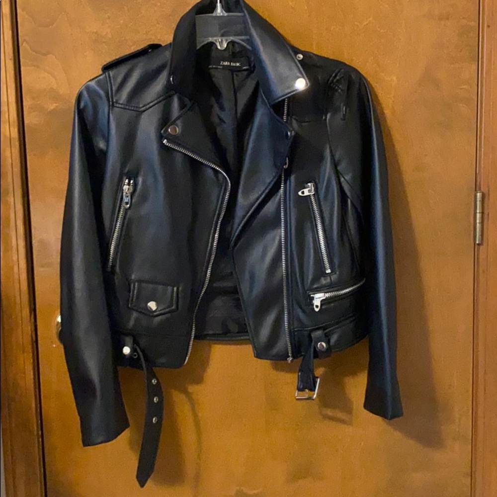 Leather jacket
